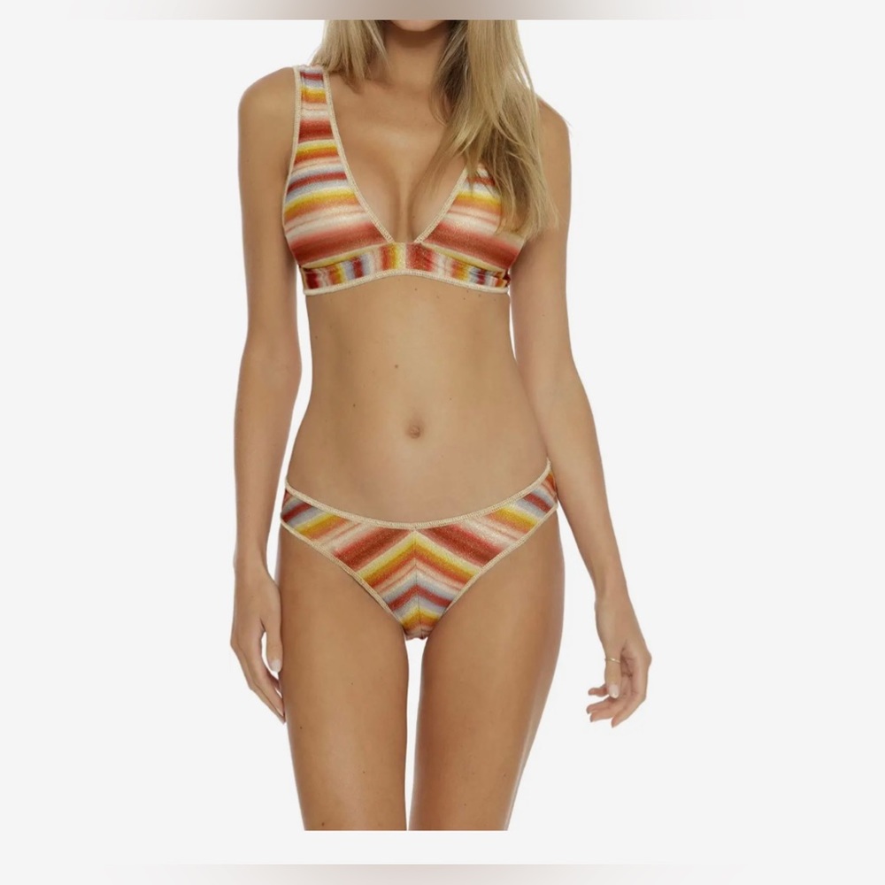 Becca by Rebecca Virtue Horizon Emily Striped Bikini Set